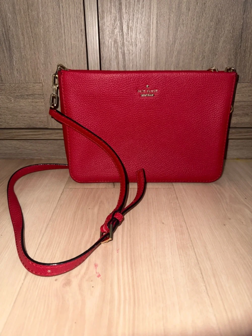 Kate Spade New York Kingston Drive Alessa Leather Bag, Heirloom Red